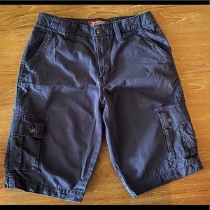 Arizona Boys Cargo Shorts Adjustable Waist Size 20